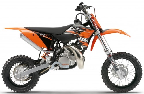 KTM SX 50 2010, Orange