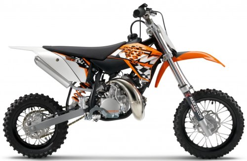 KTM SX 50 2011, Orange