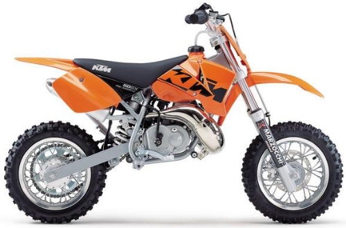 KTM SX 50 Pro Junior LC 2003, Orange
