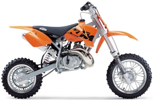KTM SX 50 Pro Senior LC 2003, Orange