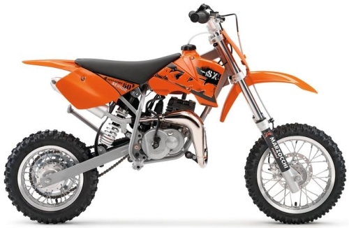 KTM SX 50 Senior Adventure 2006, Orange