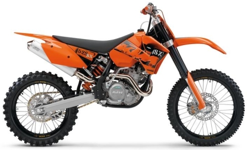 KTM SX 525 Racing 2006, Orange