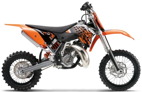 KTM SX 65 2009, Orange