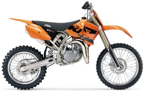 KTM SX 85 (17/14 Zoll-Felgen) 2004, Orange