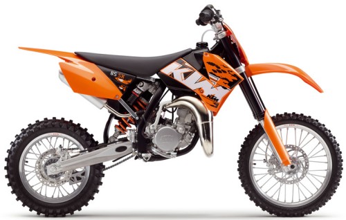 KTM SX 85 (17/14 Zoll-Felgen) 2008, Orange