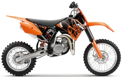 KTM SX 85 (17/14 Zoll-Felgen) 2009, Orange
