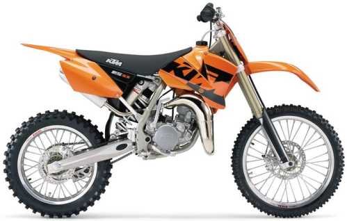 KTM SX 85 (19/16 Zoll-Felgen) 2004, Orange