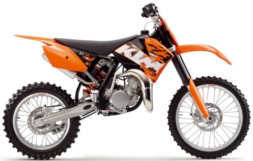 KTM SX 85 (19/16 Zoll-Felgen) 2008, Orange