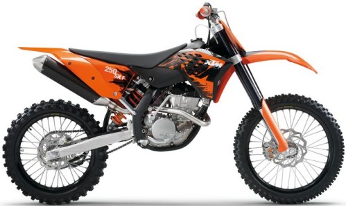 KTM SX-F 250 2007, Orange