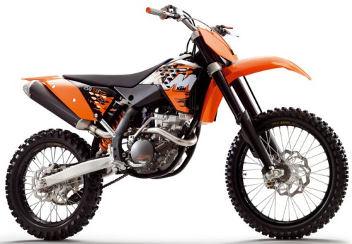 KTM SX-F 250 2008, Orange