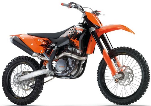 KTM SX-F 450 2007, Orange