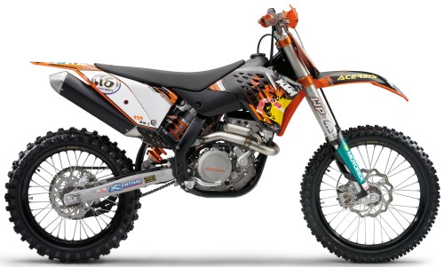 KTM SX-F 450 2009, Orange