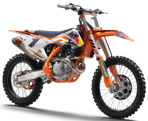 KTM SX-F 450 Factory 2016, Orange
