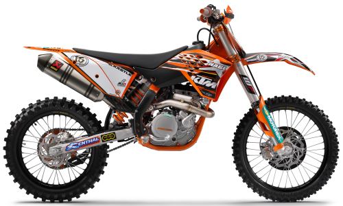 KTM SX-F 450 Maximilian Nagl Replica 2010, Orange