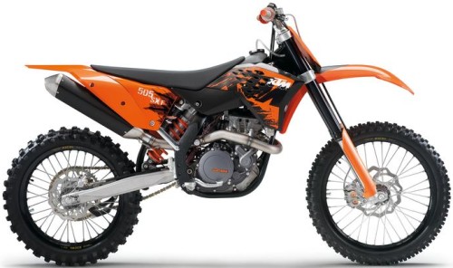 KTM SX-F 505 2007, Orange