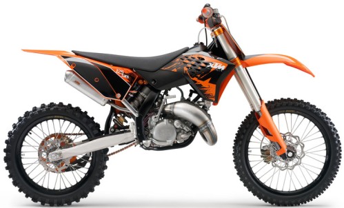 KTM SXS 125 2007, Orange