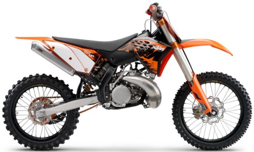 KTM SXS 250 2007, Orange