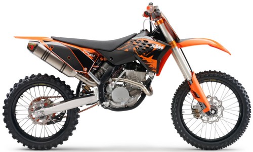 KTM SXS-F 250 2007, Orange