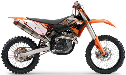 KTM SXS-F 450 2007, Orange
