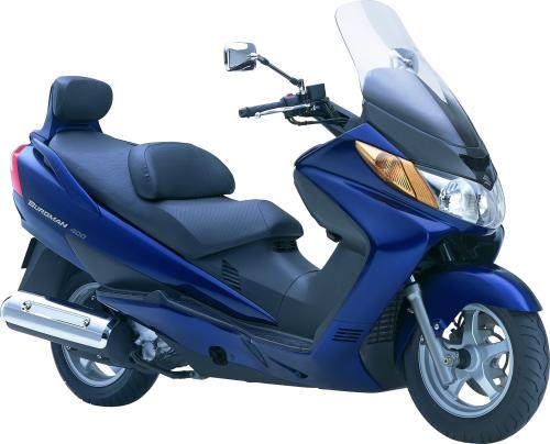 SUZUKI AN 400 2003, Blau