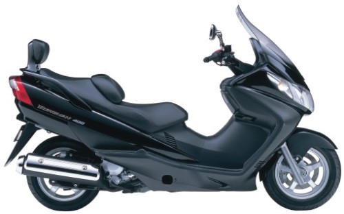 SUZUKI AN 400 2005, Schwarz