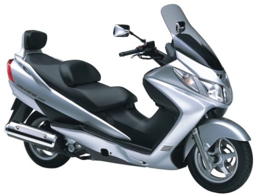 SUZUKI AN 400 2005, Silber