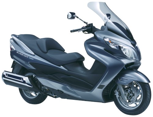 SUZUKI AN 400 A 2012, Grau