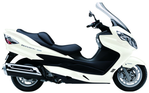 SUZUKI AN 400 A 2012, Weiss