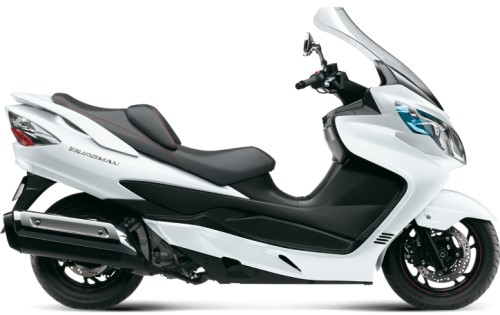 SUZUKI AN 400 A 2013, Weiss