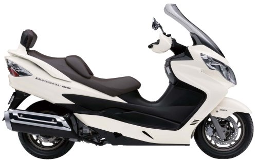 SUZUKI AN 400 ZA 2010, Weiss