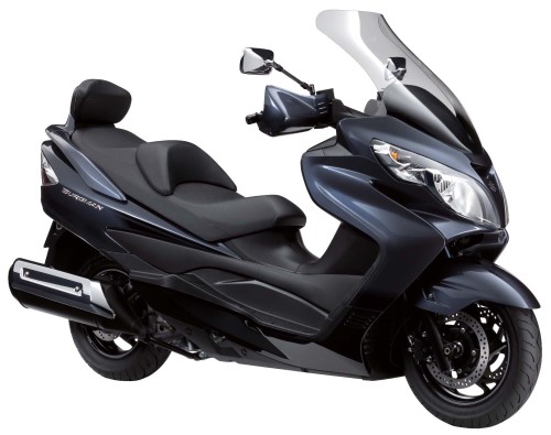 SUZUKI AN 400 ZA 2012, Grau-Schwarz