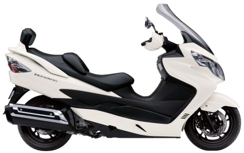 SUZUKI AN 400 ZA 2012, Weiss