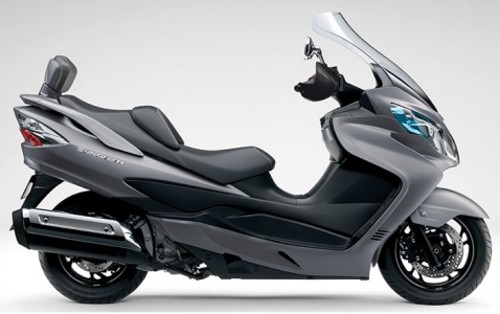 SUZUKI AN 400 ZA 2016, Grau Matt