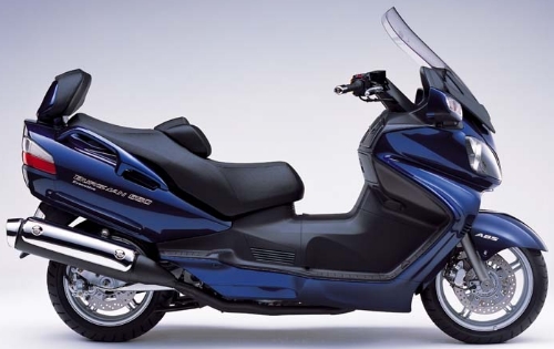 SUZUKI AN 650 A 2005, Blau