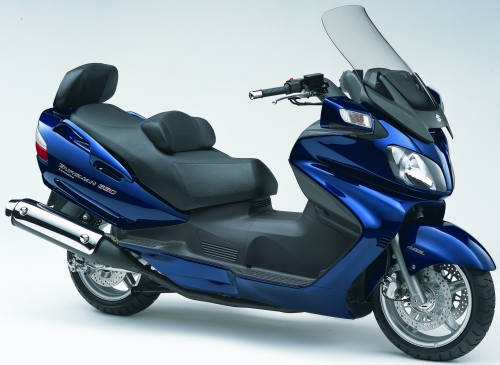 SUZUKI AN 650 A 2006, Blau