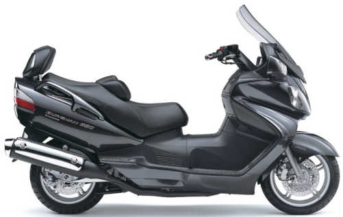 SUZUKI AN 650 A 2007, Dunkelgrau