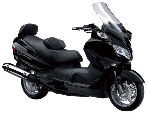 SUZUKI AN 650 A 2012, Schwarz