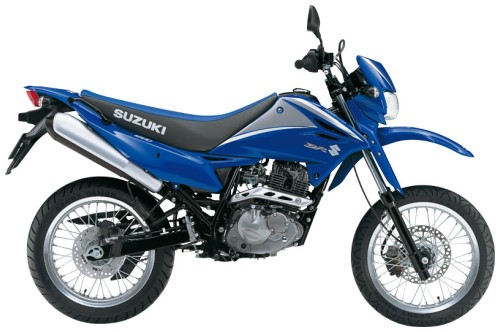 SUZUKI DR 125 SM 2009, Blau