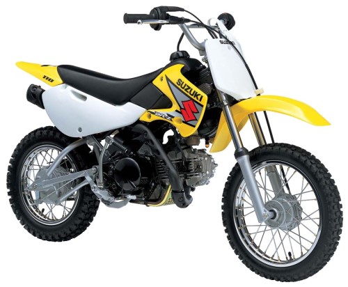 SUZUKI DR-Z 110 2003, Gelb