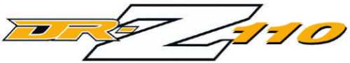 SUZUKI DR-Z 110 Logo