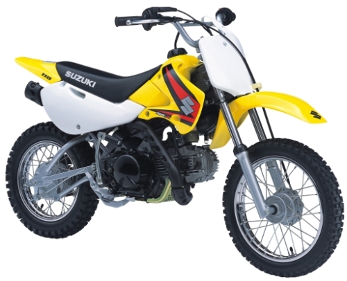 SUZUKI DR-Z 110 2005, Gelb