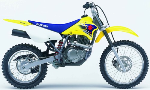 SUZUKI DR-Z 125 L 2007, Gelb