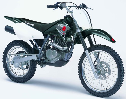 SUZUKI DR-Z 125 L 2007, Schwarz