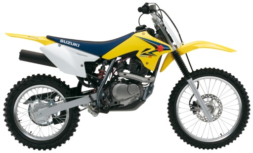 SUZUKI DR-Z 125 L 2008, Gelb