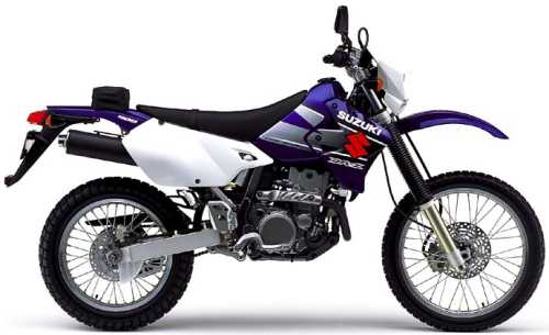 SUZUKI DR-Z 400 S 2003, Blau-Weiss