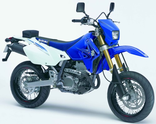 SUZUKI DR-Z 400 SM 2007, Blau-Weiss