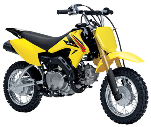SUZUKI DR-Z 70 2016, Gelb