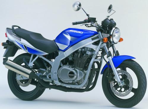 SUZUKI GS 500 2003, Blau