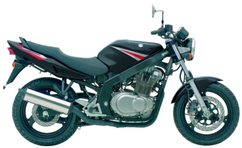 SUZUKI GS 500 2005, Schwarz