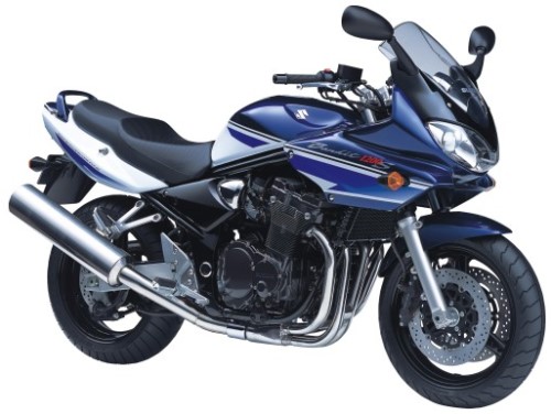 SUZUKI GSF 1200 S Z 2005, Blau-Weiss